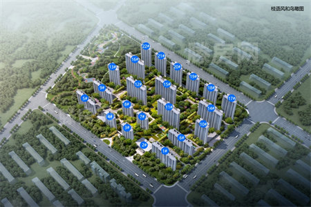 清华园最前排3室2厅2卫122m2送55平储藏室南北通透